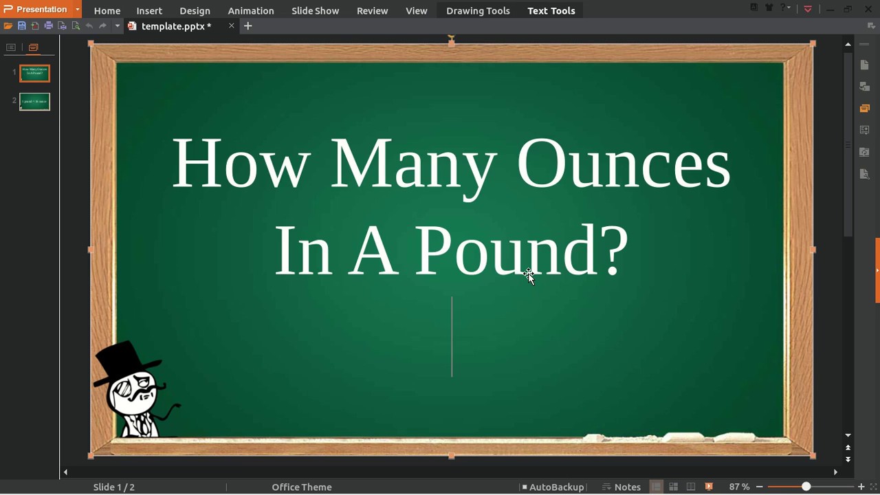 How many Ounces are in a Pound